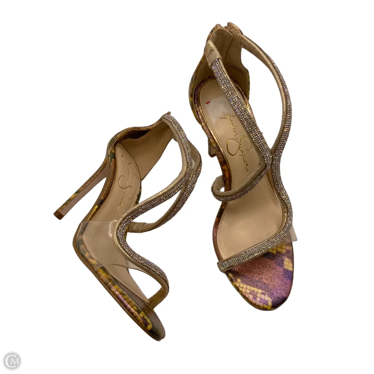 Shoes Heels Stiletto By Jessica Simpson In Snakeskin Print, Size: 7