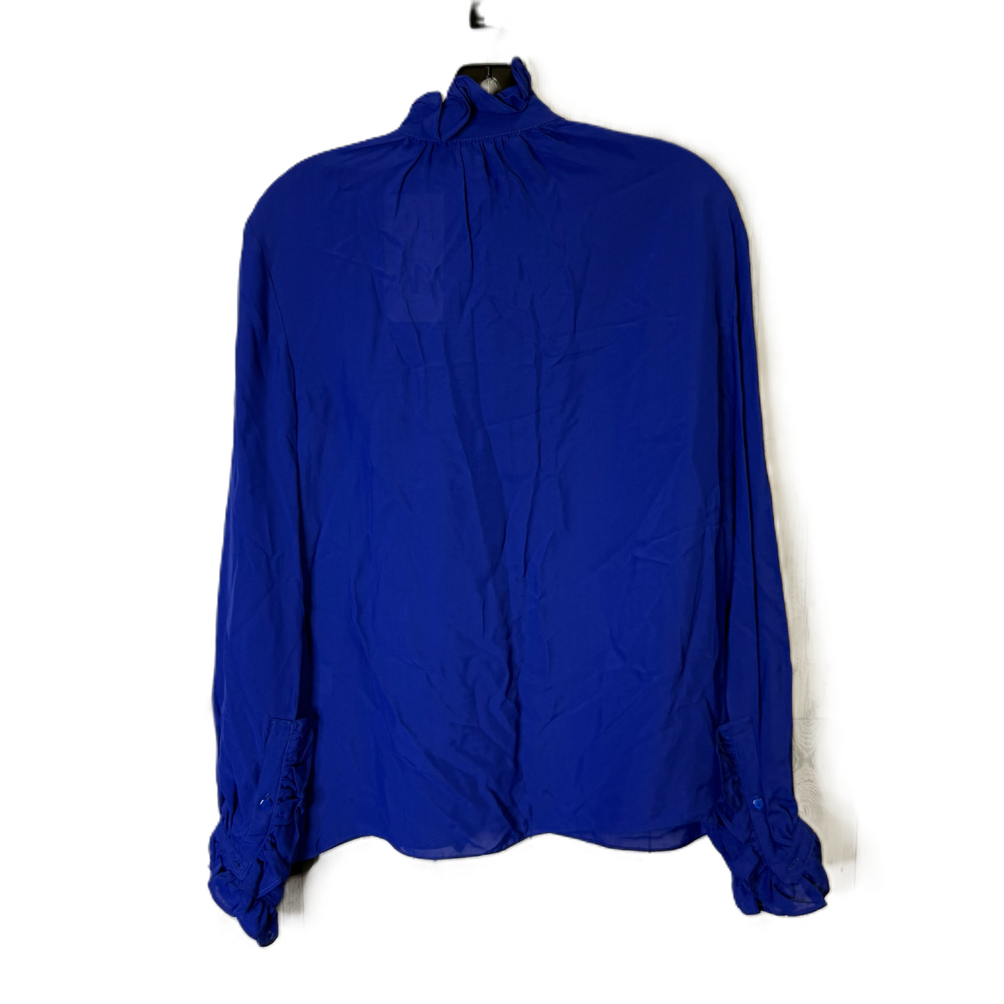 Top Long Sleeve By Zara In Black, Size: S