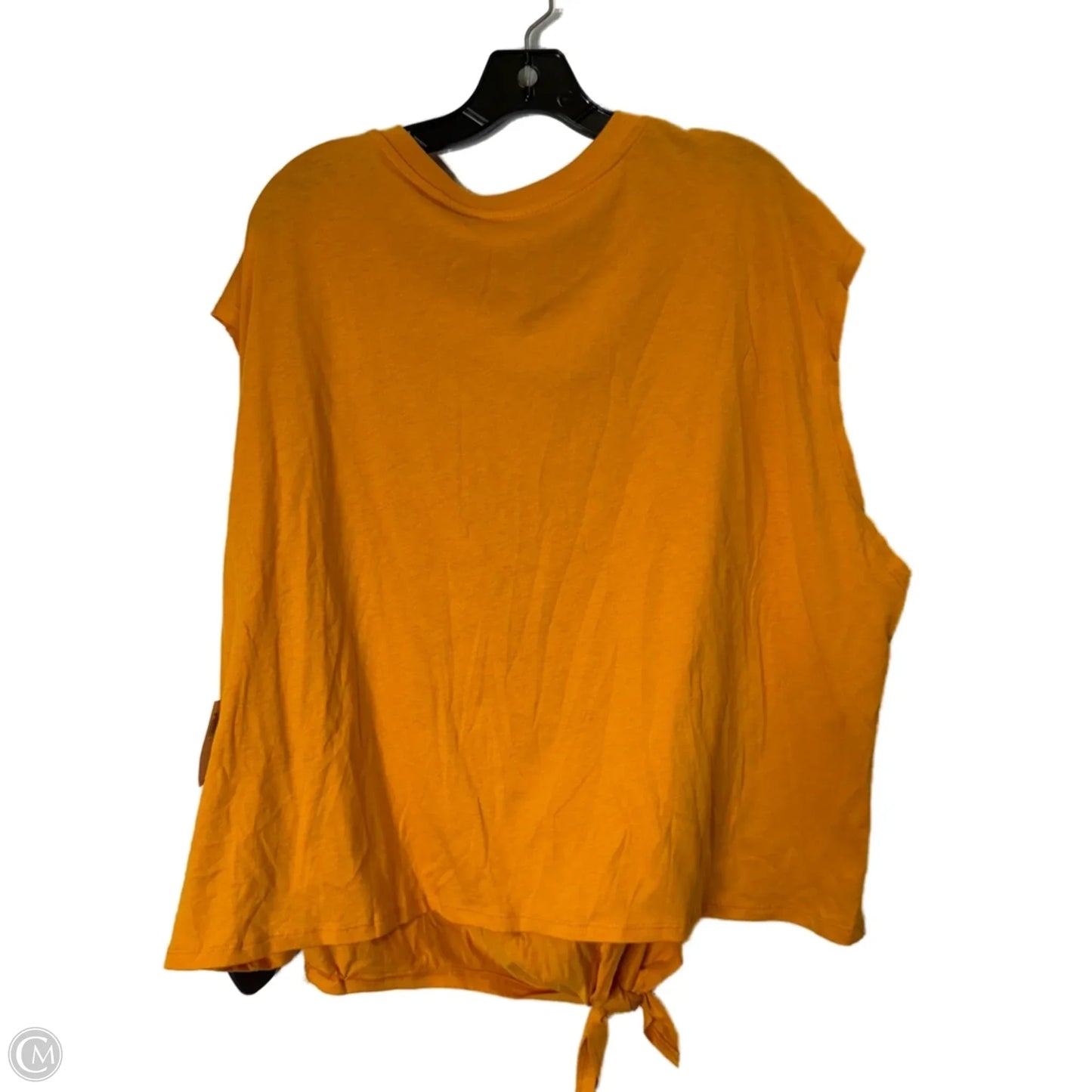 Top Sleeveless Basic By Old Navy In Orange, Size: 4x