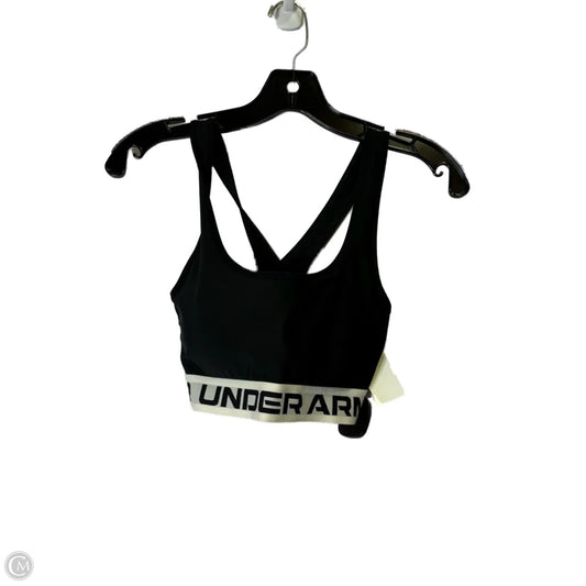 Athletic Bra By Under Armour In Black, Size: M