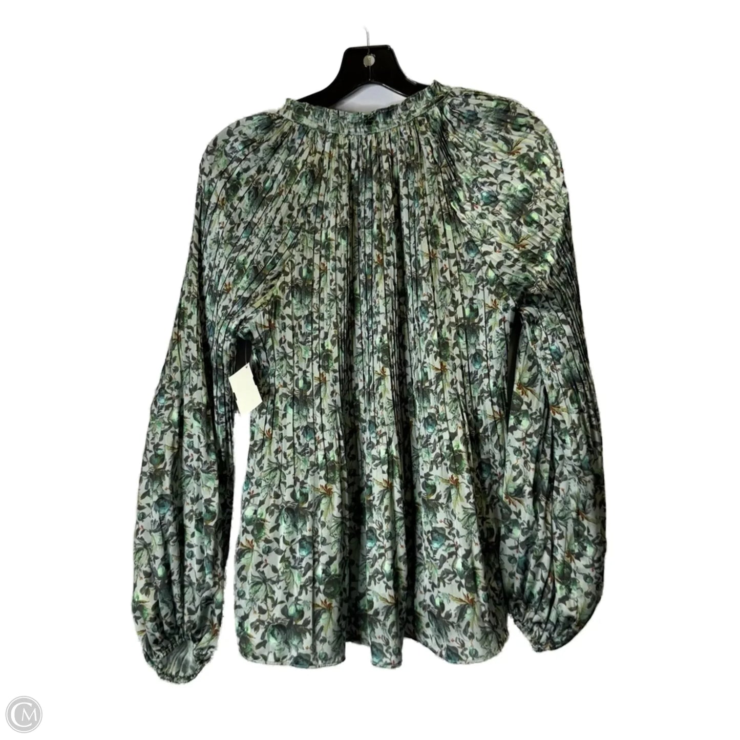 Top Long Sleeve By Elie Tahari In Grey, Size: M