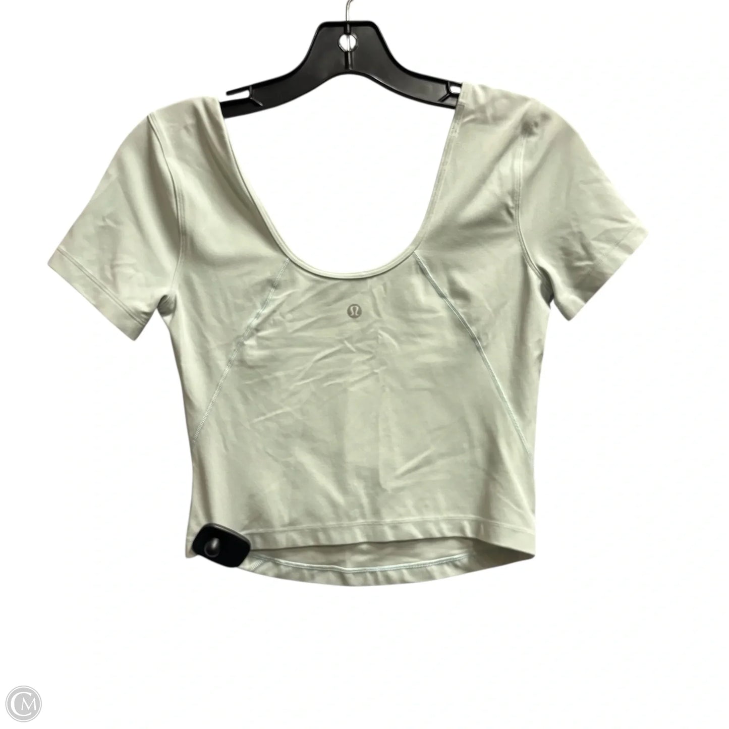 Athletic Top Short Sleeve By Lululemon In Blue