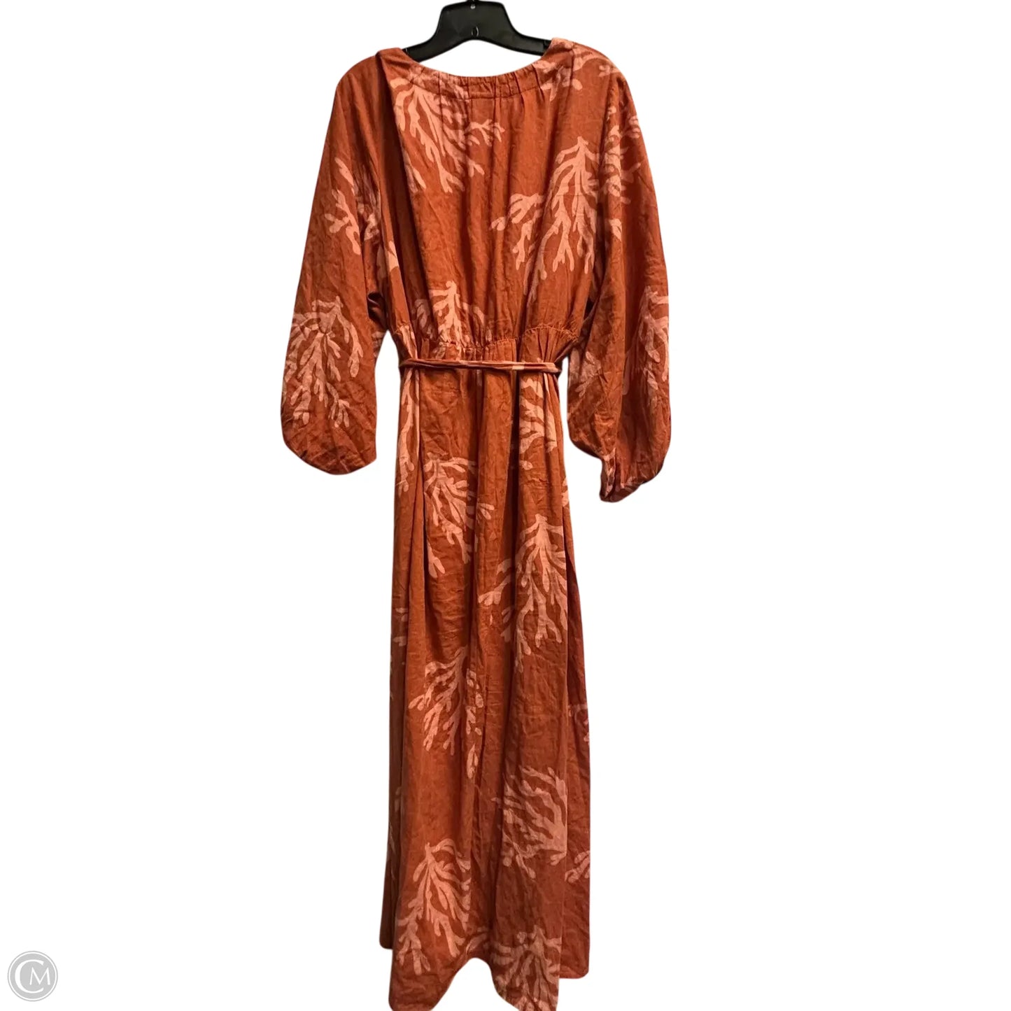 Dress Casual Maxi By Ava & Viv In Orange, Size: 1x