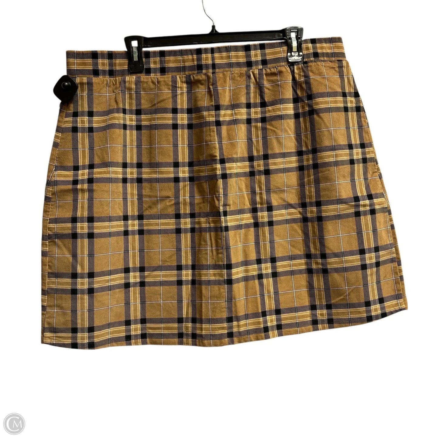 Skirt Mini & Short By Torrid In Plaid Pattern, Size: 3x