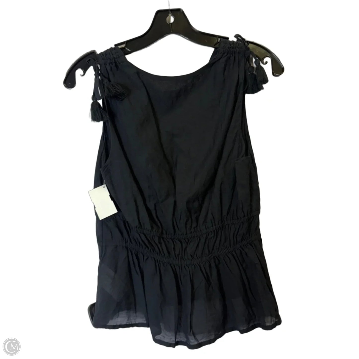 Top Sleeveless By J. Crew In Black, Size: S
