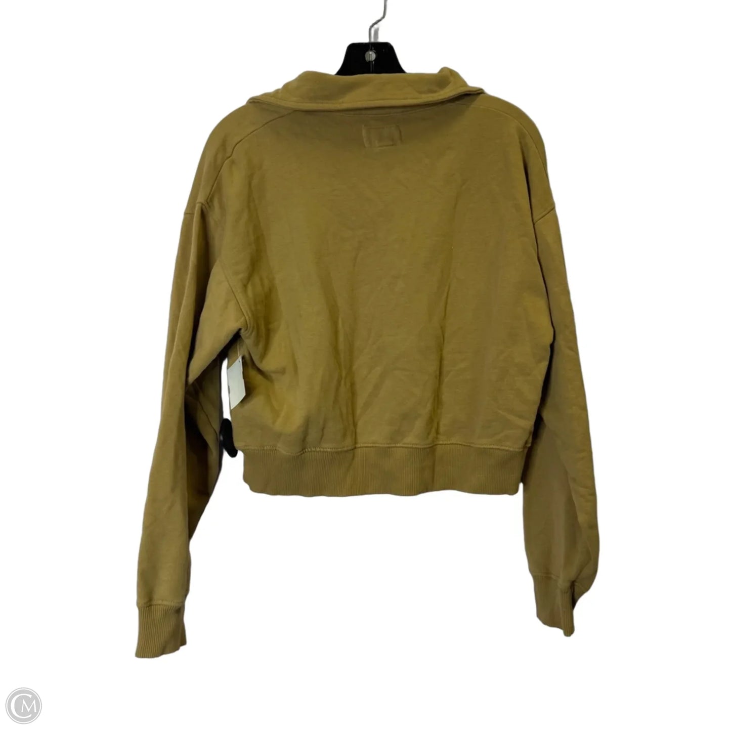 Sweatshirt Collar By American Eagle In Brown, Size: S