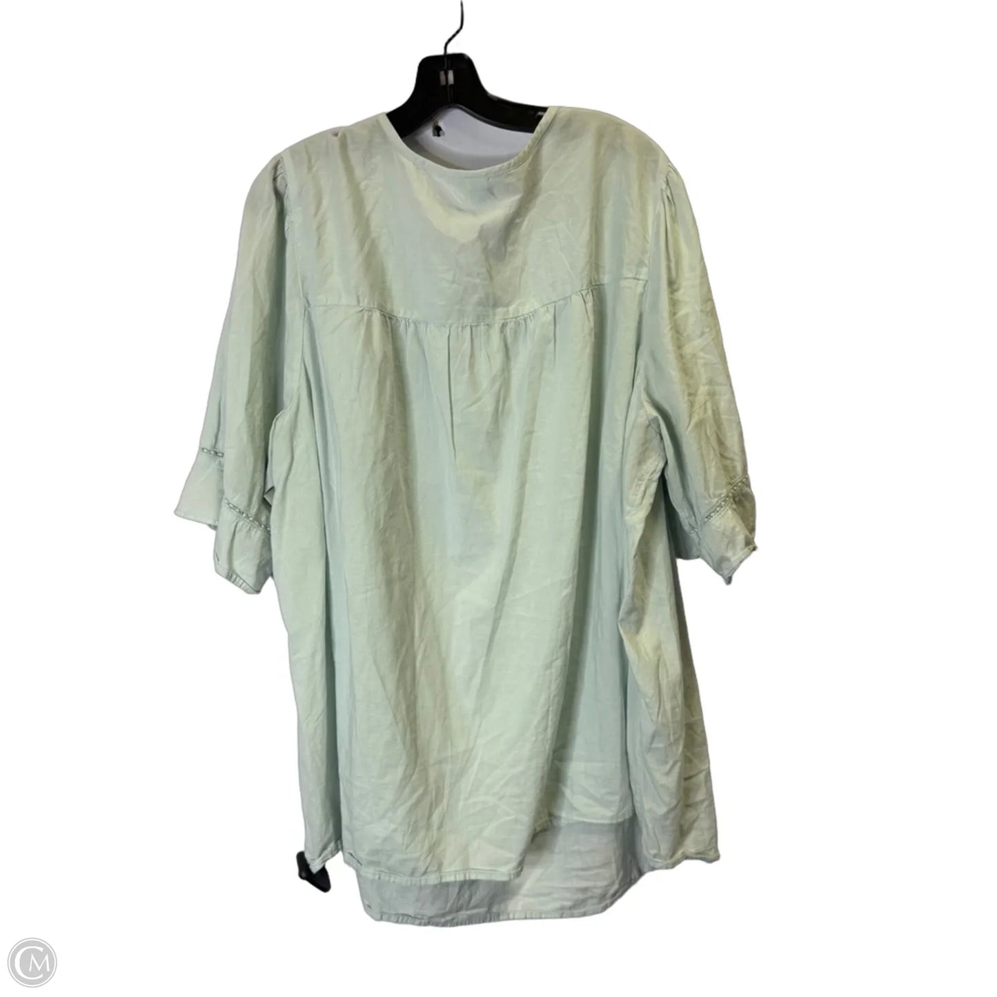 Top Short Sleeve By Old Navy In Blue, Size: 4x