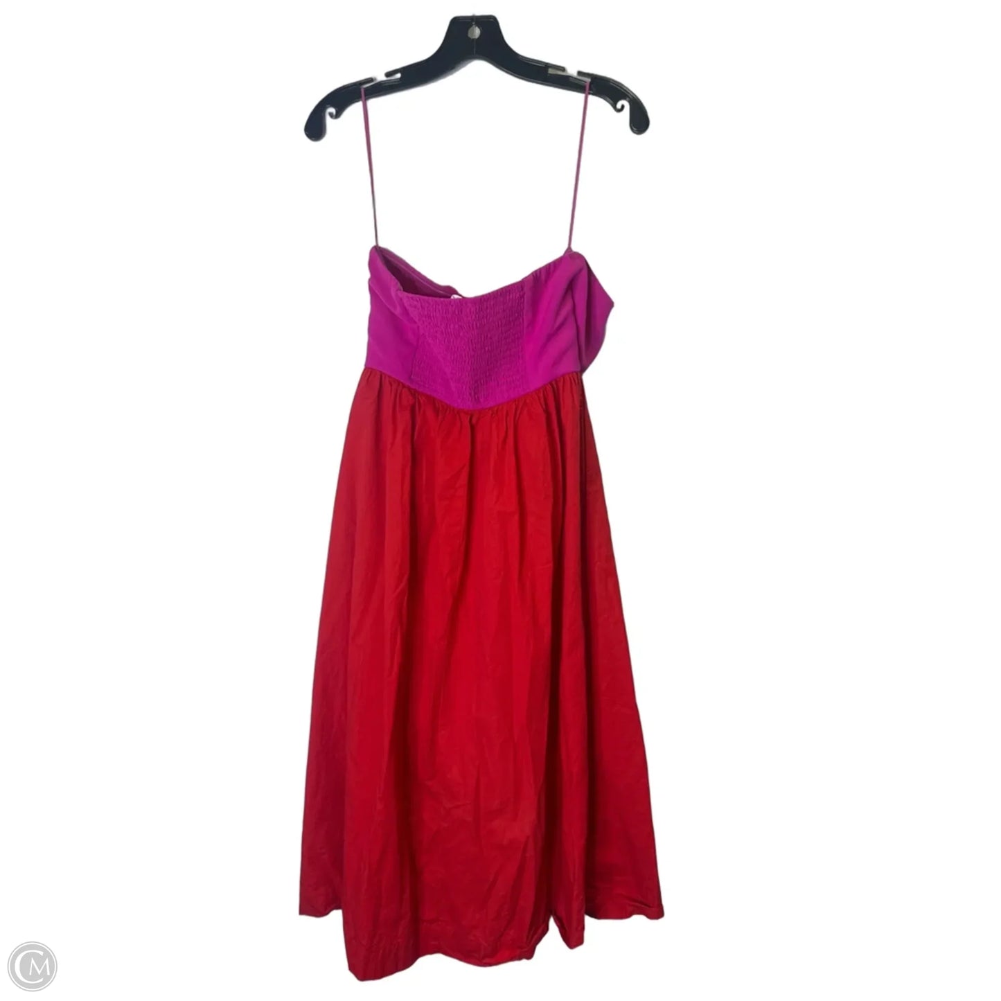 Dress Casual Midi By Tcec In Purple & Red, Size: L