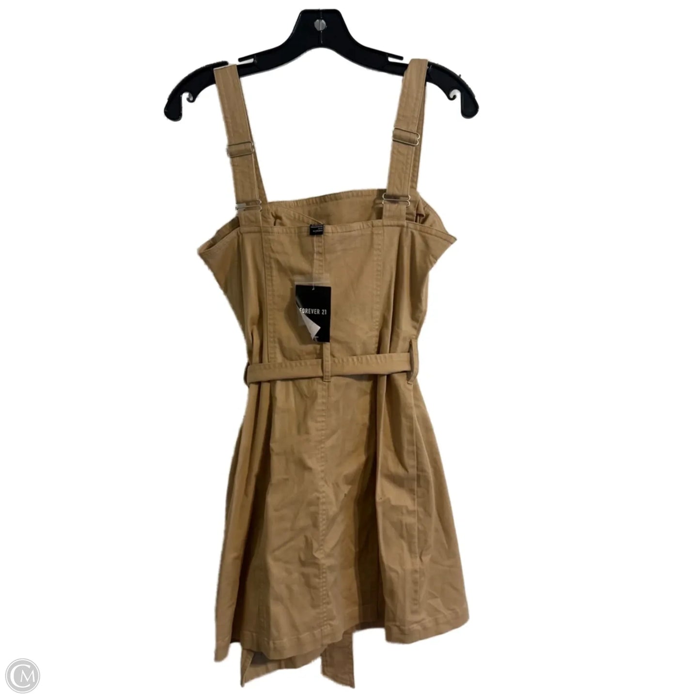Dress Casual Short By Forever 21 In Tan, Size: M