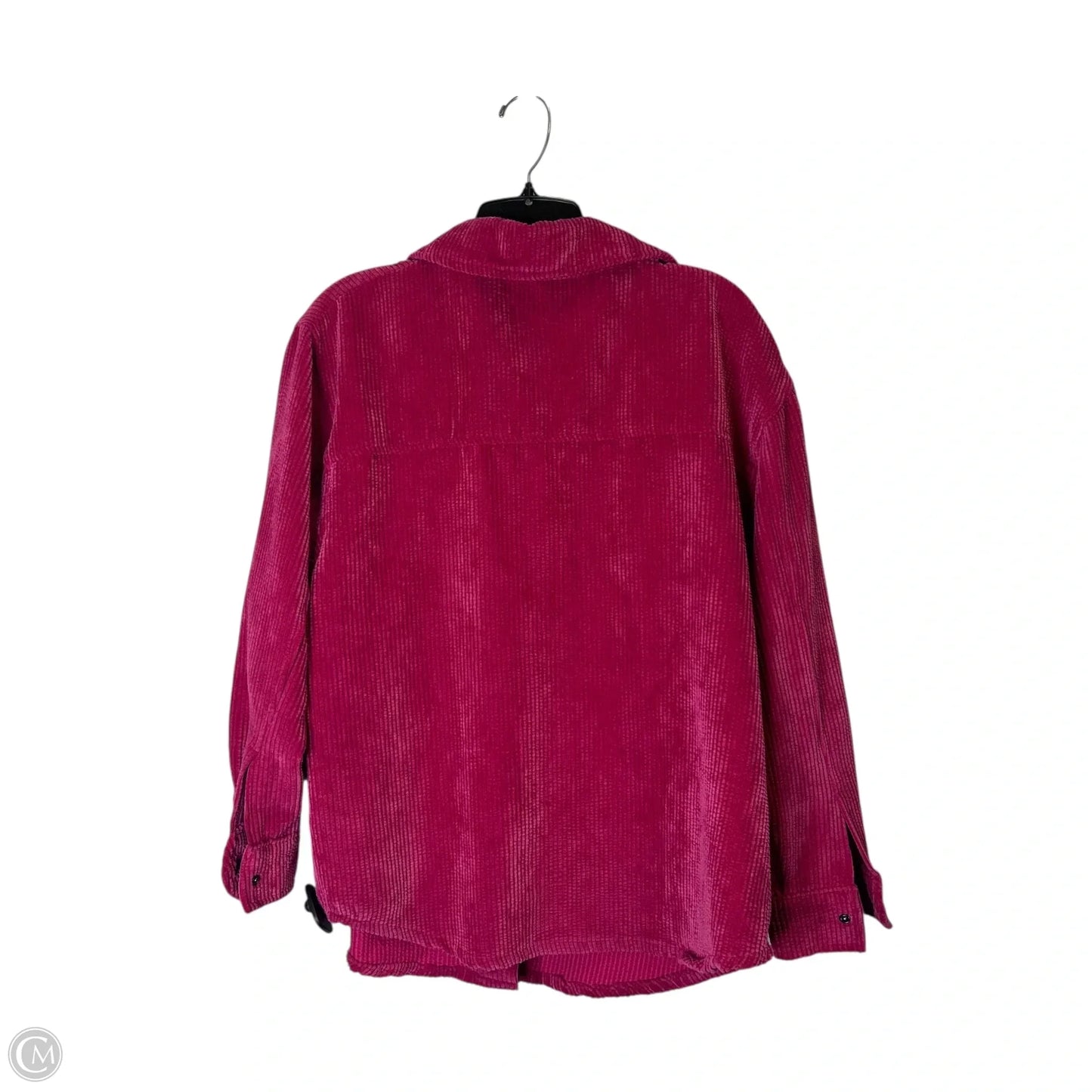 Jacket Shirt By Wild Fable In Pink, Size: S