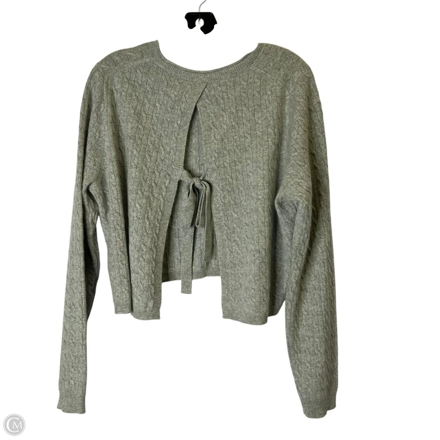 Sweater Cashmere By J. Crew In Grey, Size: Xl