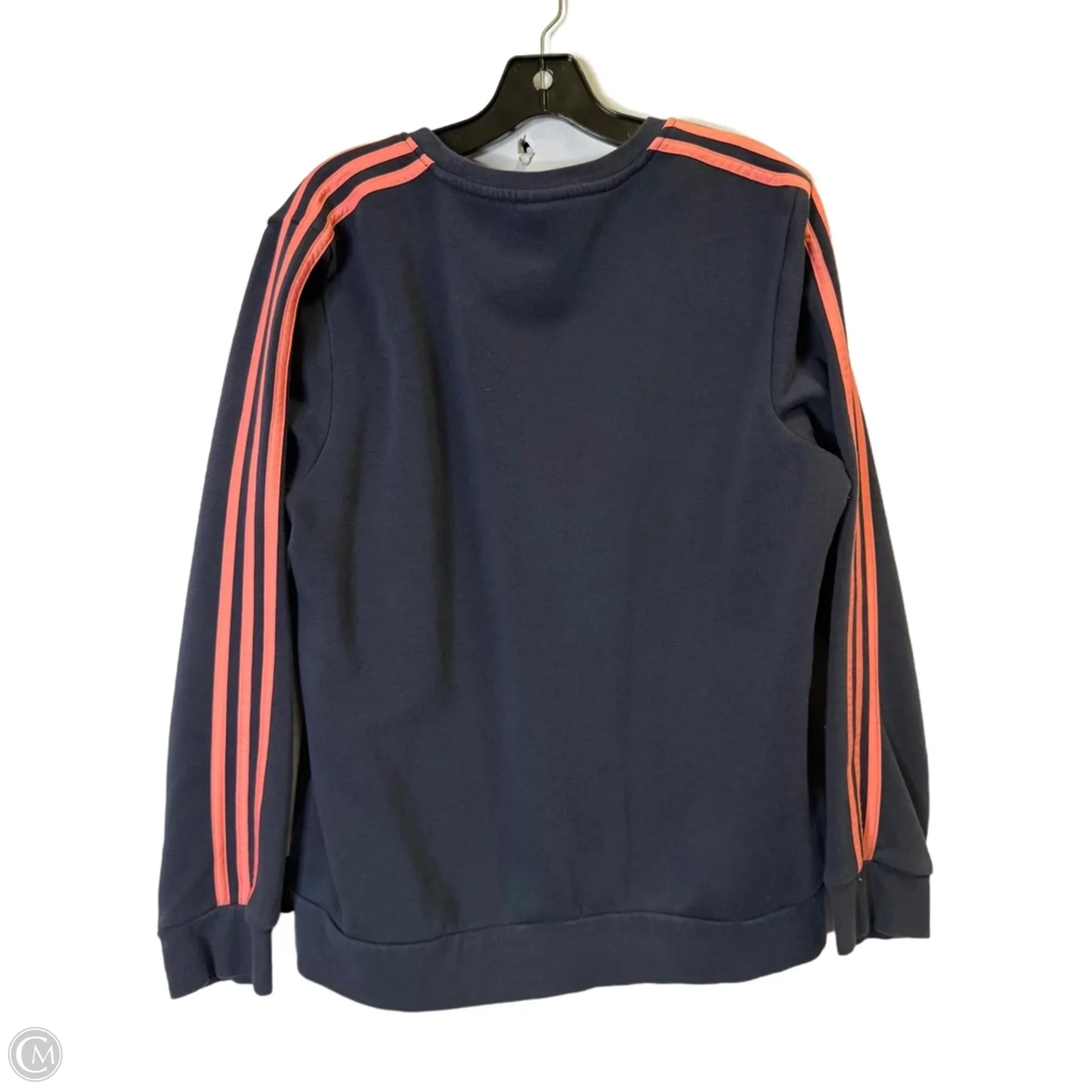 Sweatshirt Crewneck By Adidas In Navy, Size: Xl