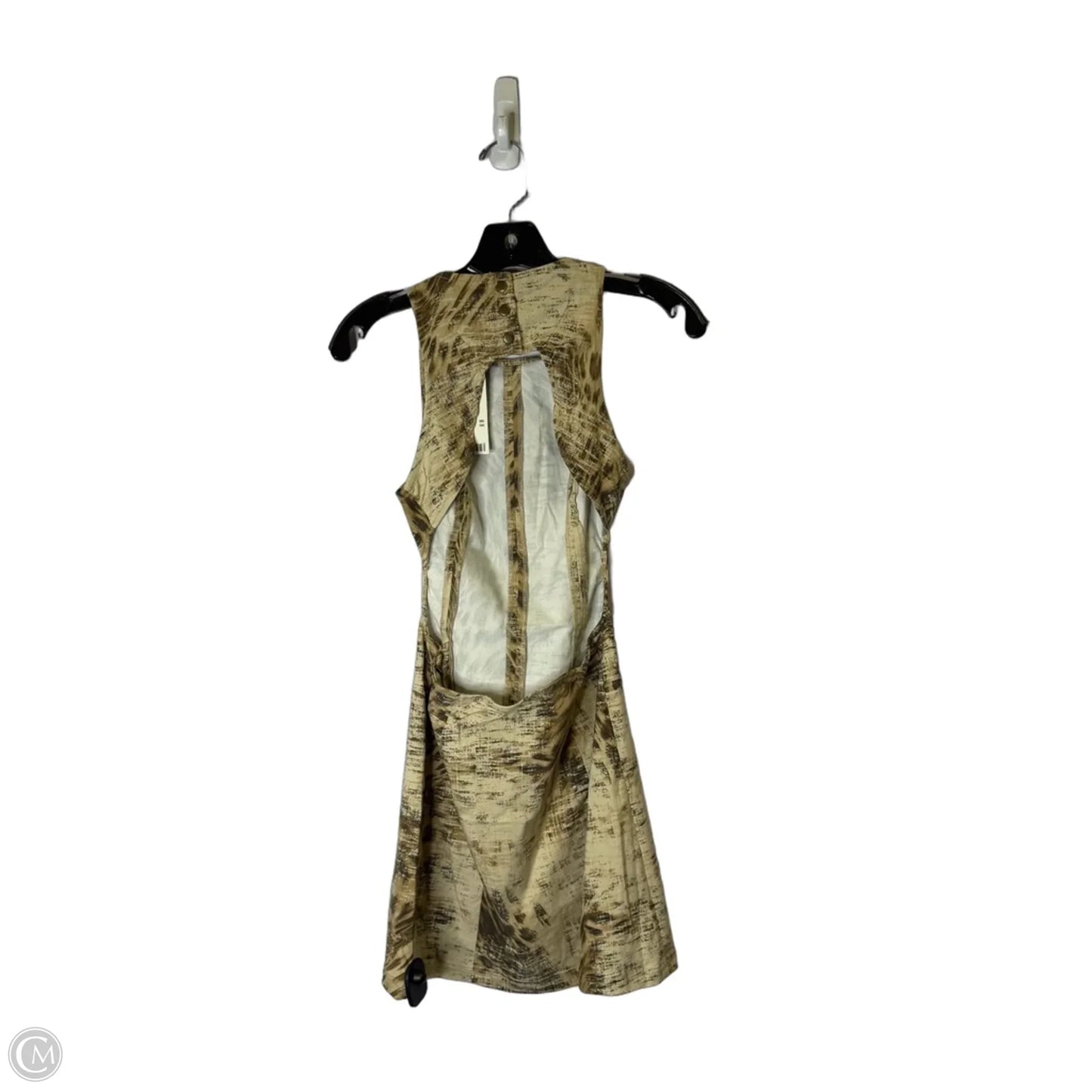 Dress Casual Short By Silence And Noise In Animal Print, Size: Xs