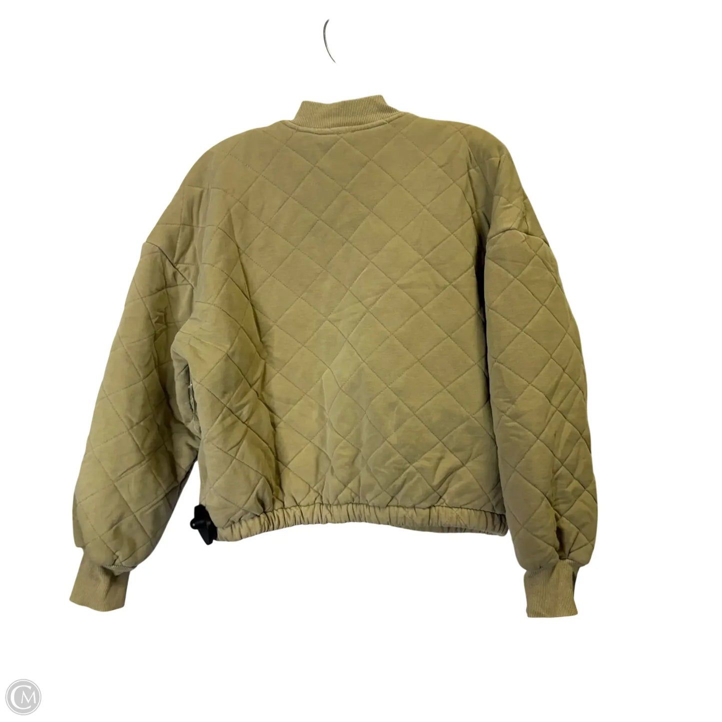 Jacket Puffer & Quilted By Bb Dakota In Tan, Size: S