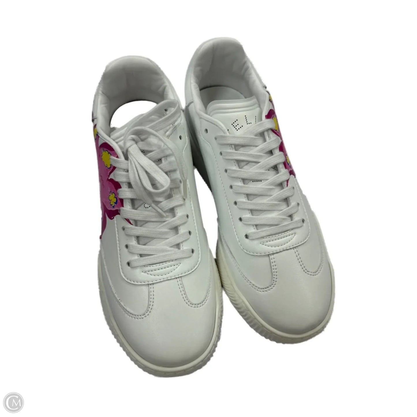 Shoes Luxury Designer By Stella Mccartney In Purple & White, Size: 10