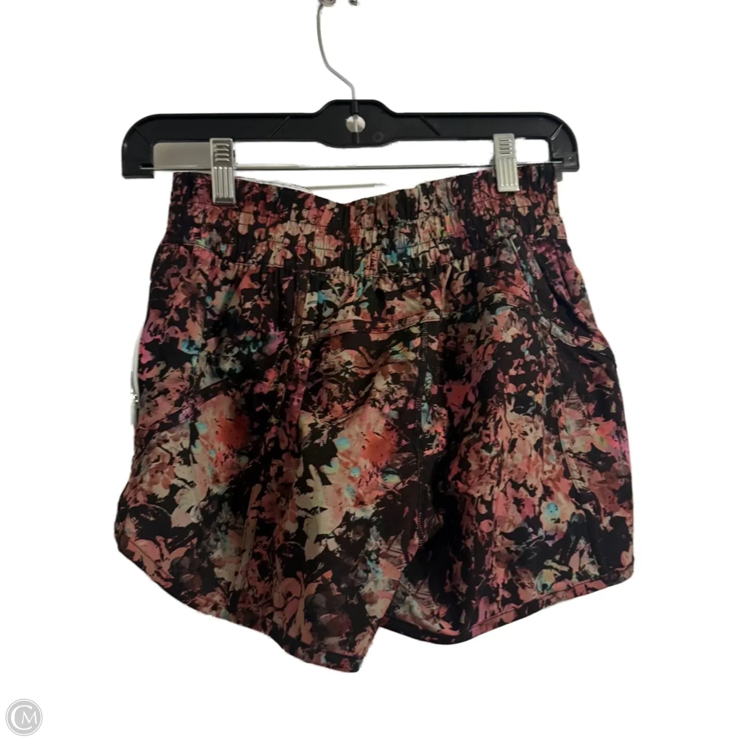 Athletic Shorts By Lululemon In Multi-colored, Size: 6