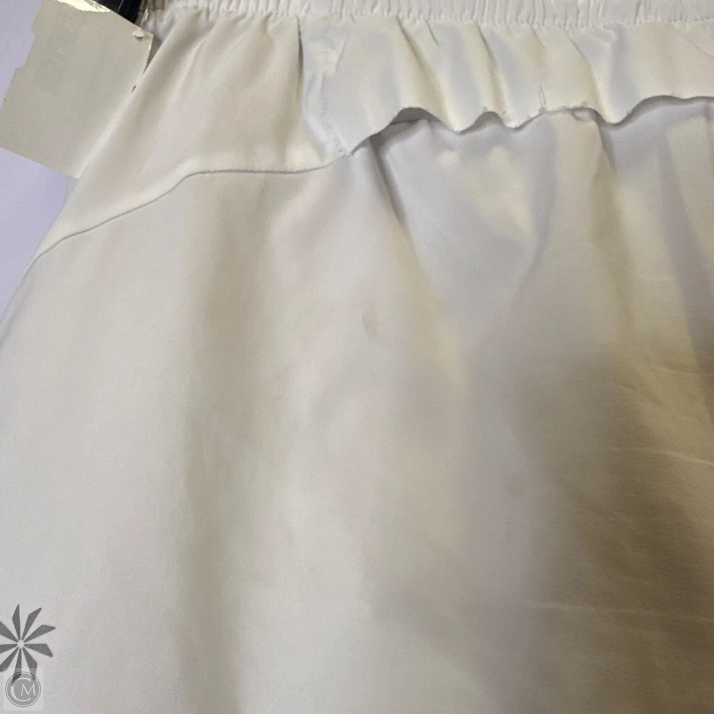 Athletic Shorts By Athleta In White, Size: M