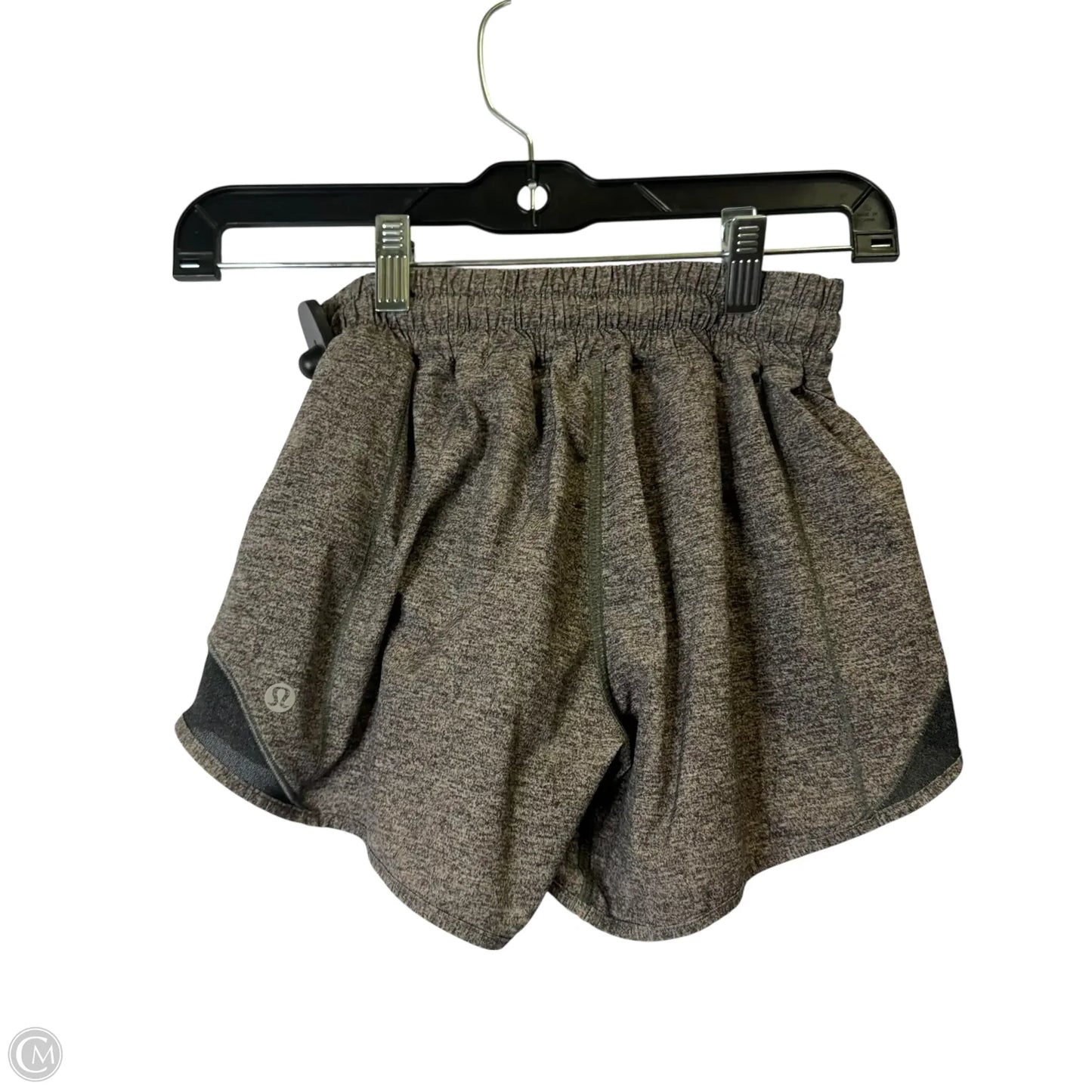 Athletic Shorts By Lululemon In Grey, Size: 2