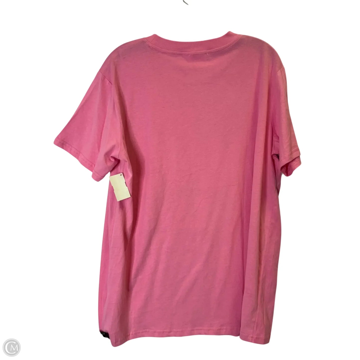 Top Short Sleeve By Pink Lily In Pink, Size: M