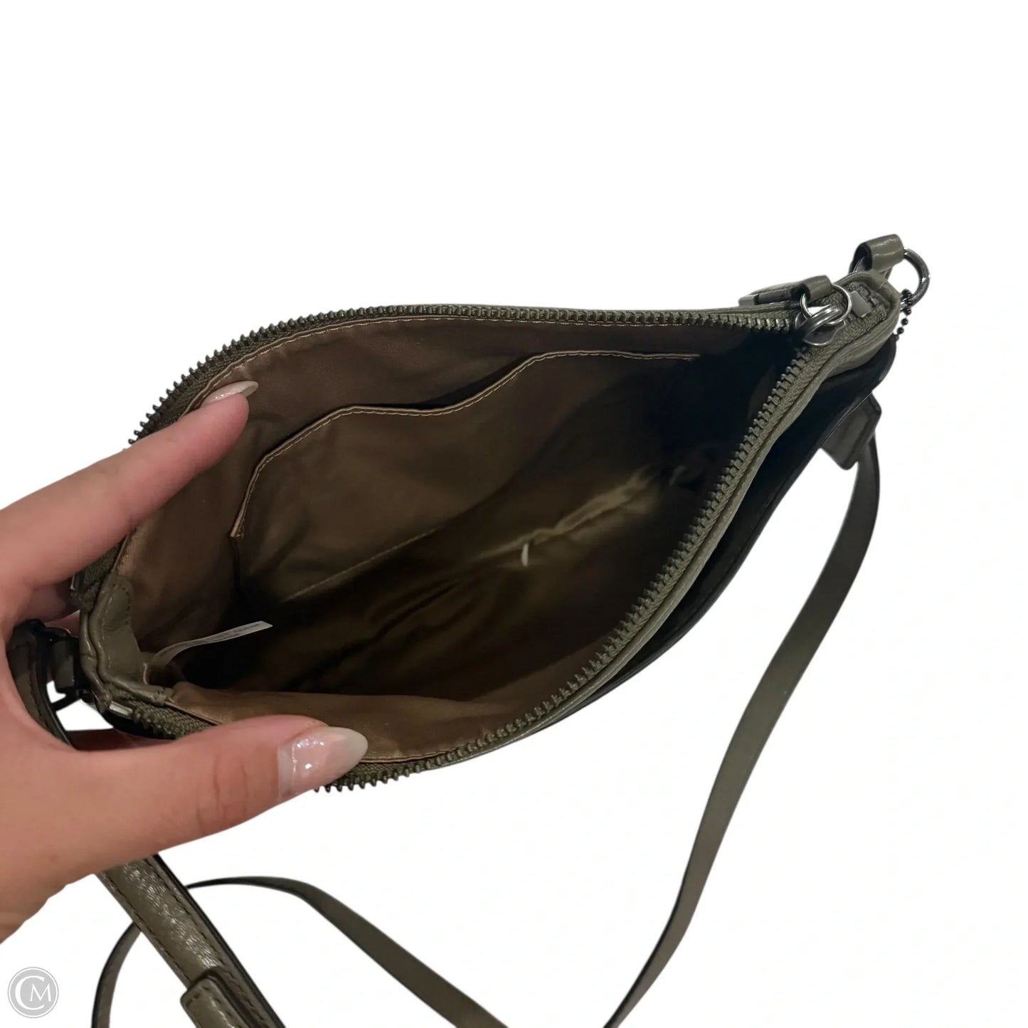 Crossbody Designer By Coach, Size: Medium