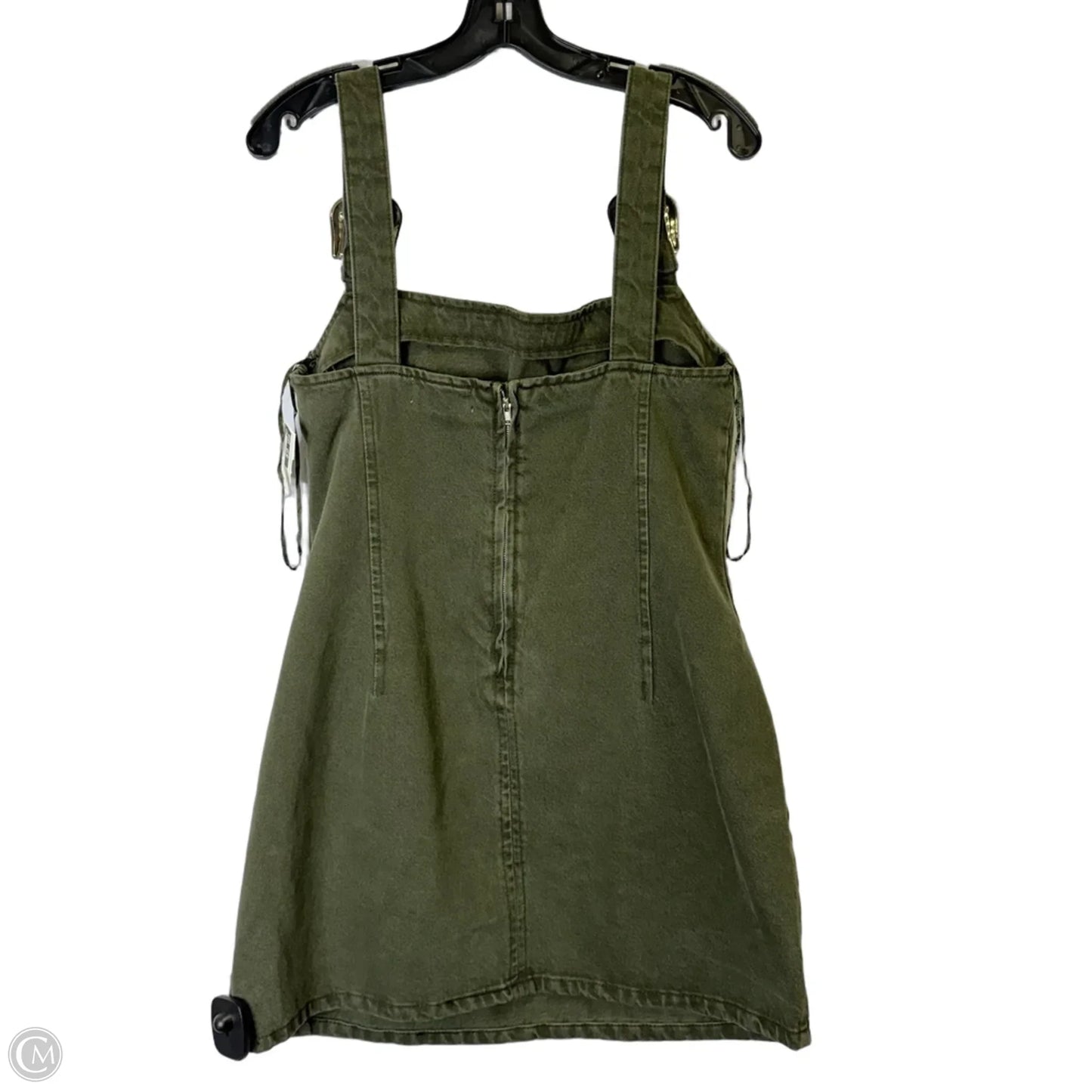 Dress Casual Short By Zara In Green, Size: L