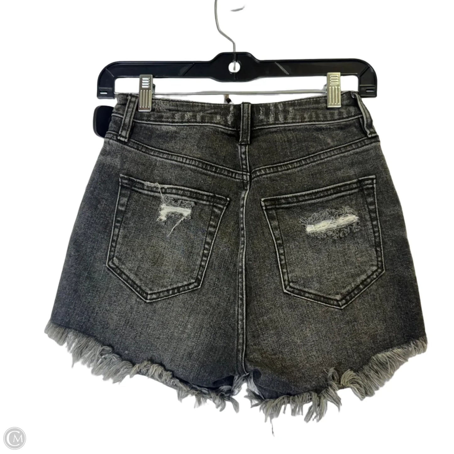 Shorts By Free People In Black Denim, Size: 0