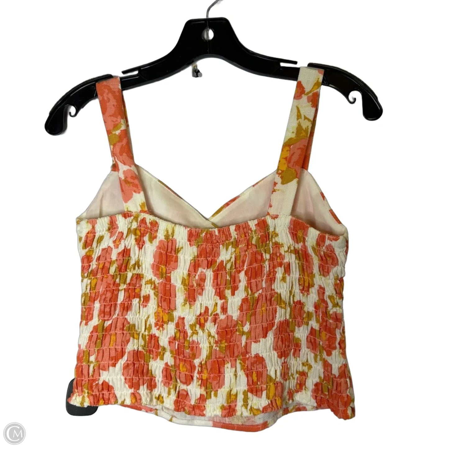 Top Sleeveless By Sienna Sky In Orange, Size: M