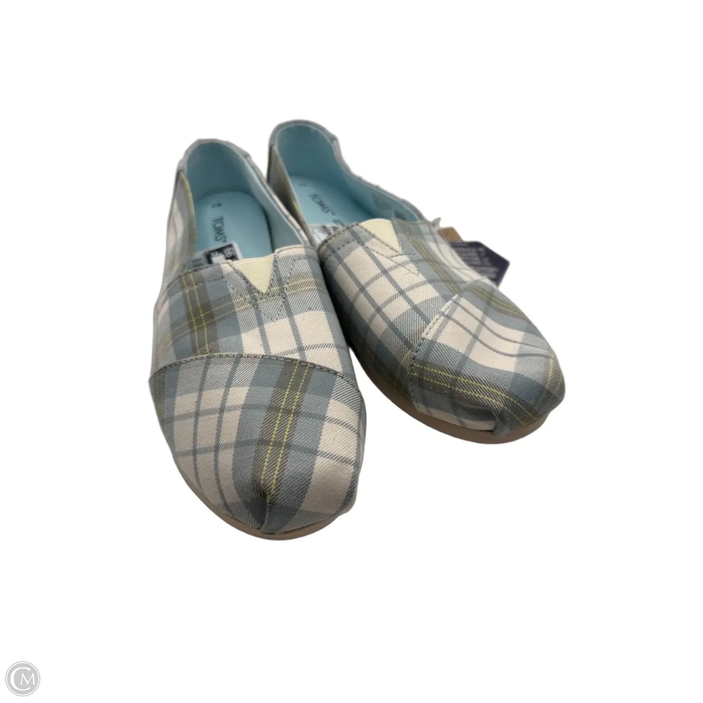 Shoes Flats By Toms In Blue, Size: 9