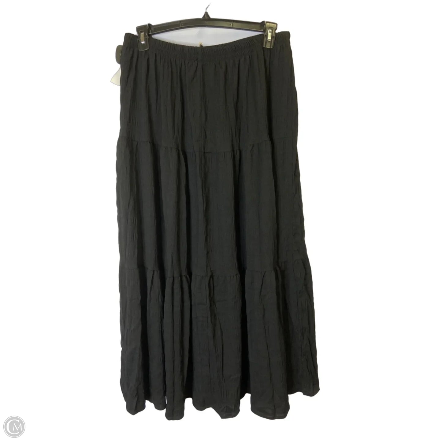 Skirt Maxi By Shein In Black, Size: 1x