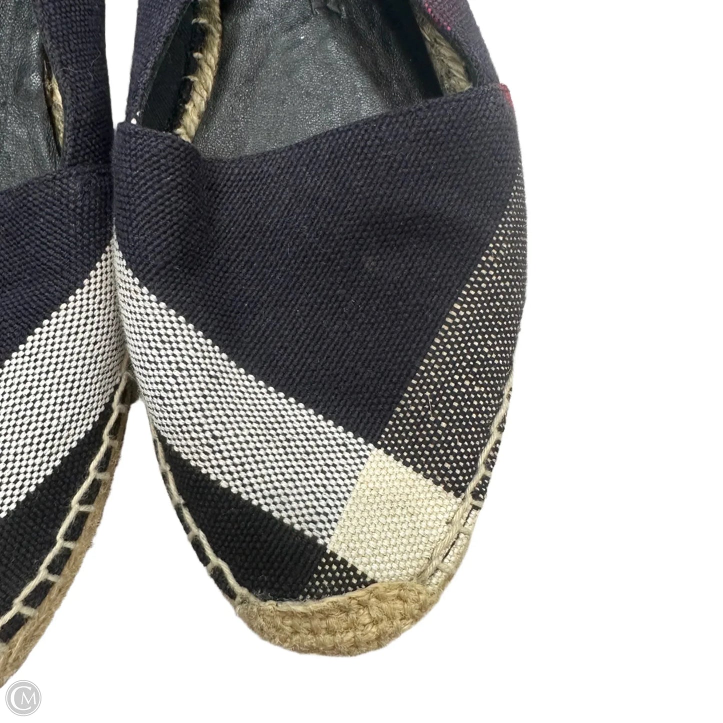 Shoes Luxury Designer By Burberry In Blue, Size: 10