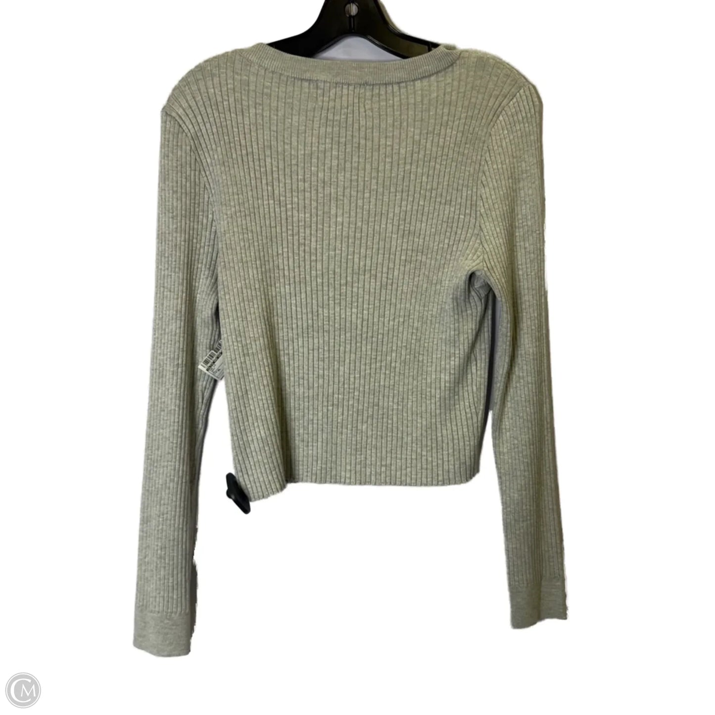 Top Long Sleeve By Olive And Oak In Grey, Size: Xl