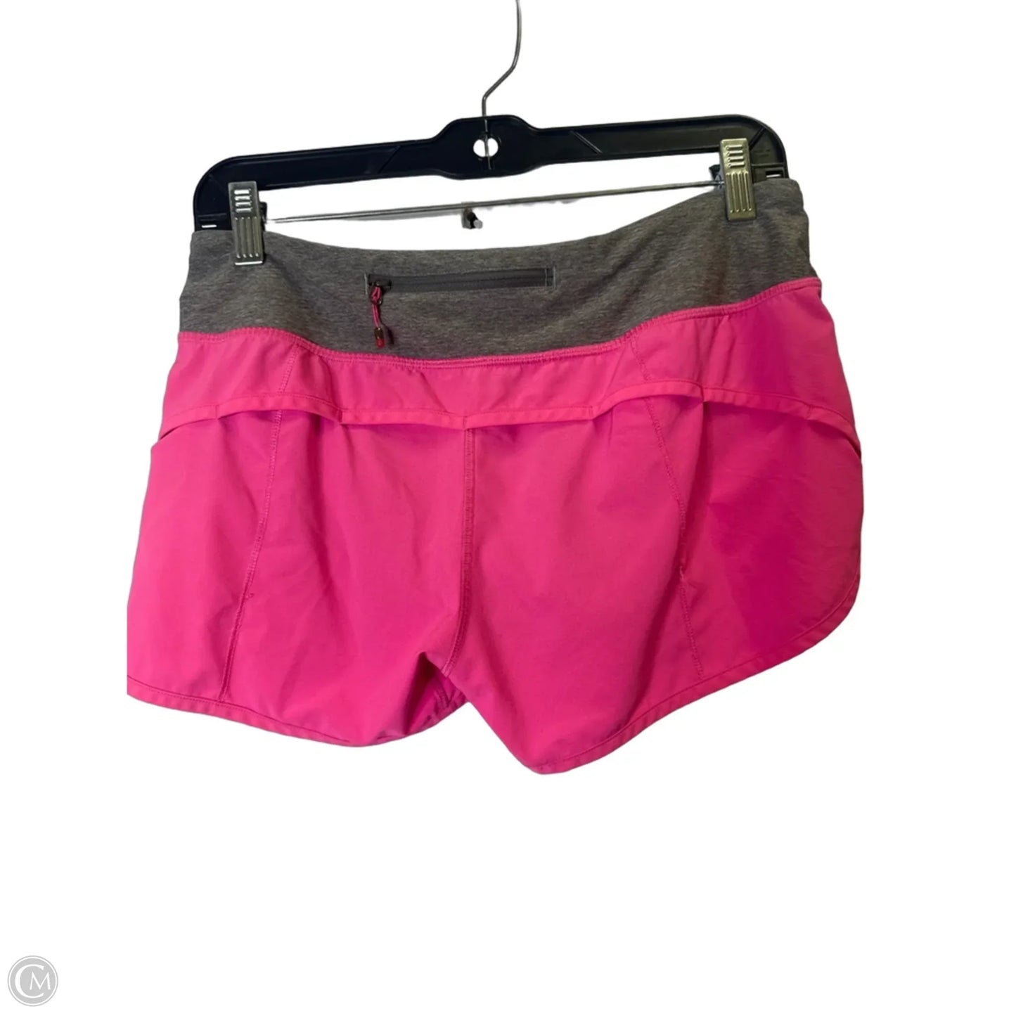 Athletic Shorts By Lululemon In Pink, Size: 6