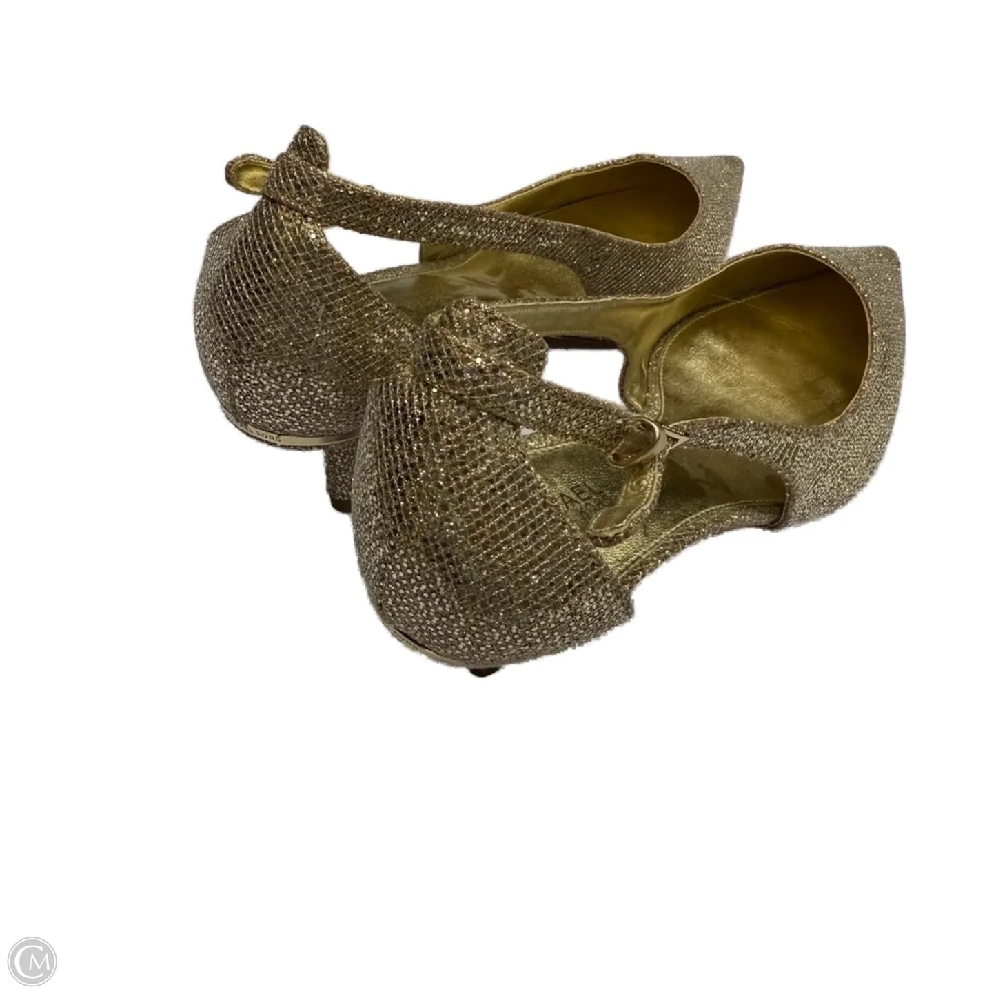 Shoes Designer By Michael By Michael Kors In Gold, Size: 9.5