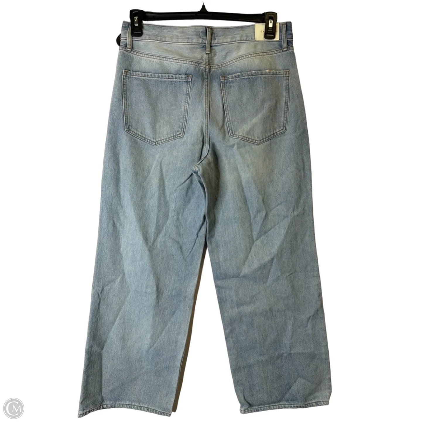 Jeans Wide Leg By Express In Blue Denim, Size: 10