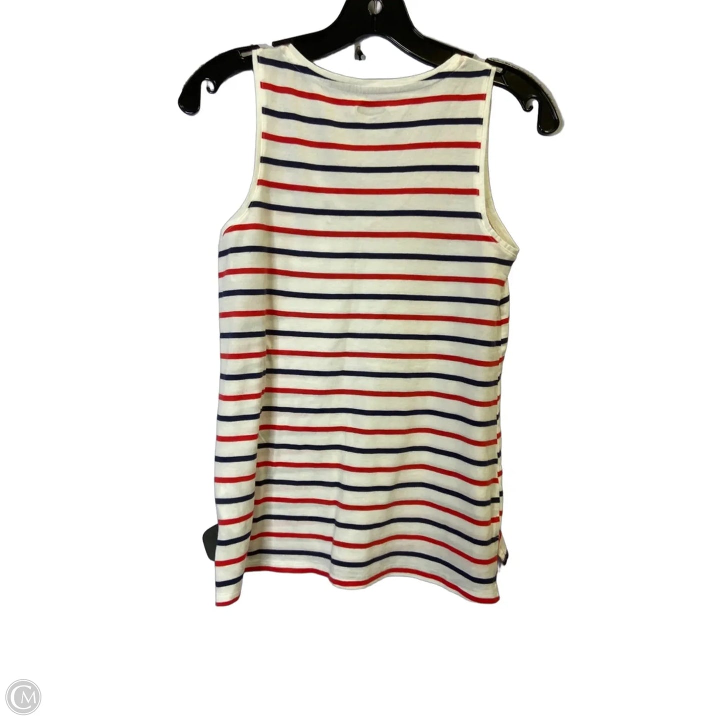 Top Sleeveless Basic By Old Navy In Blue Red & White, Size: Xs