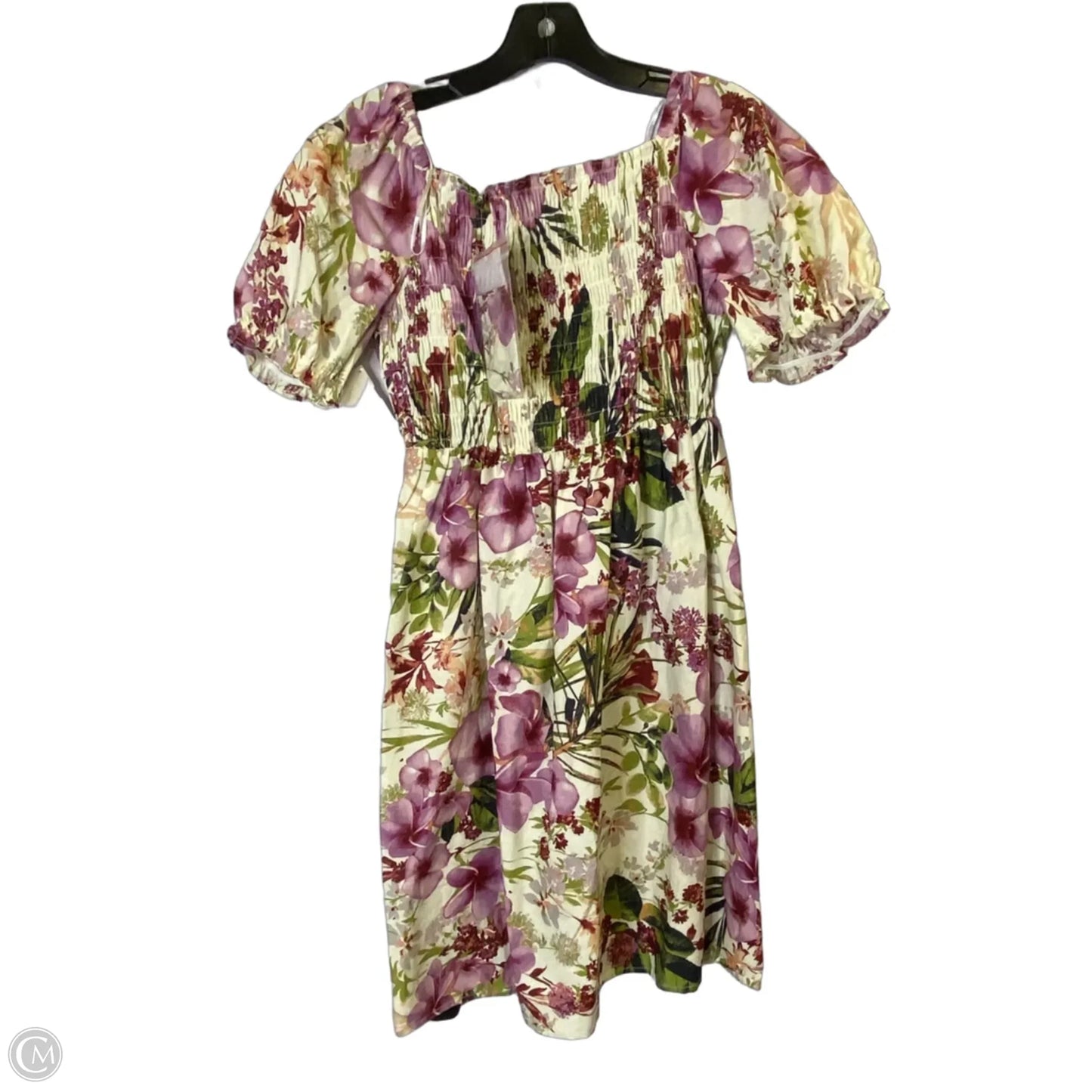 Dress Casual Short By Clothes Mentor In Floral Print, Size: 6