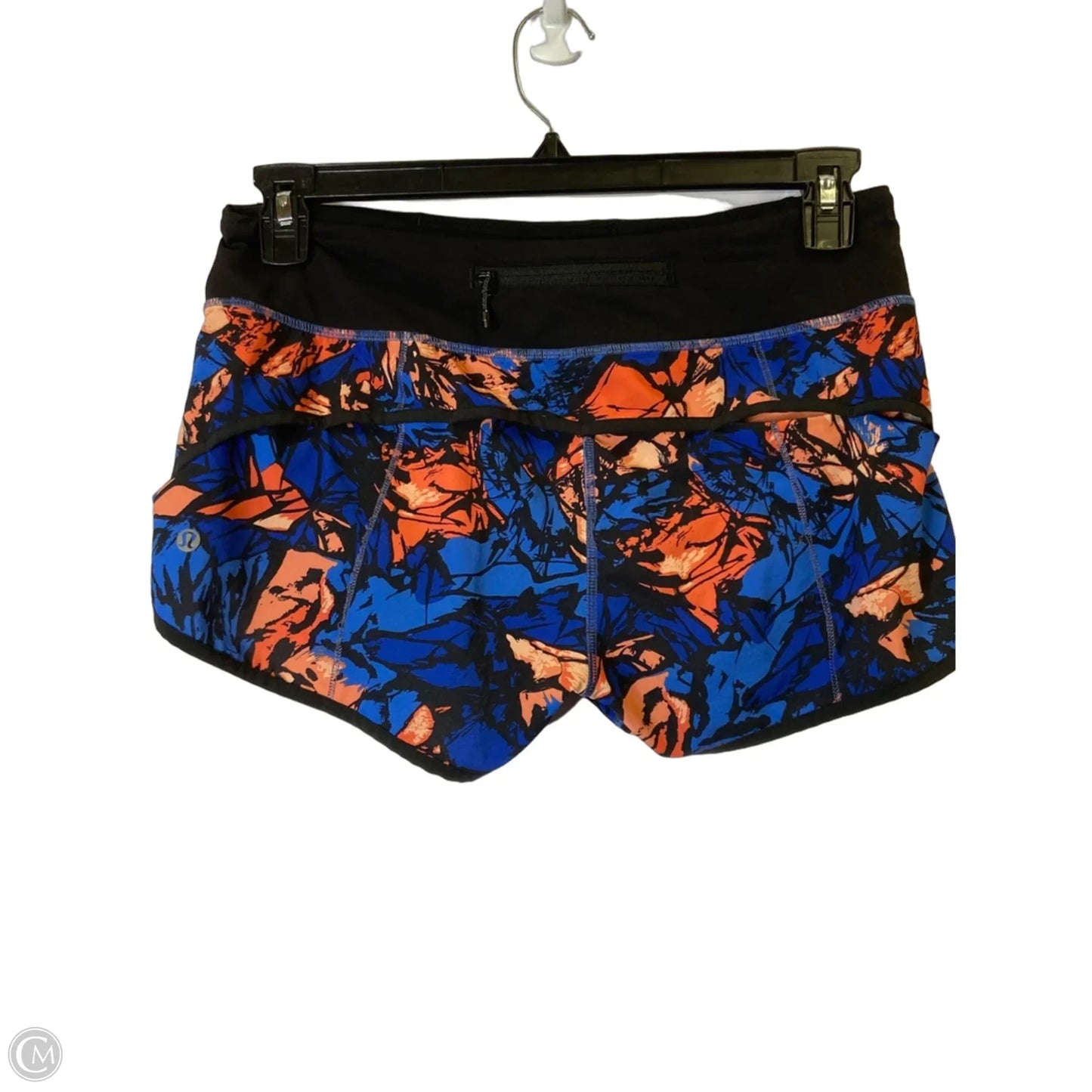 Athletic Shorts By Lululemon In Blue, Size: 6