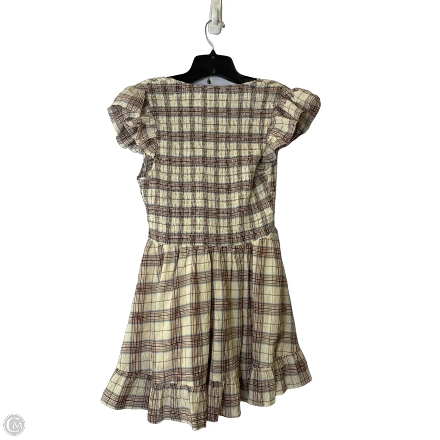 Dress Casual Short By Clothes Mentor In Cream, Size: 8