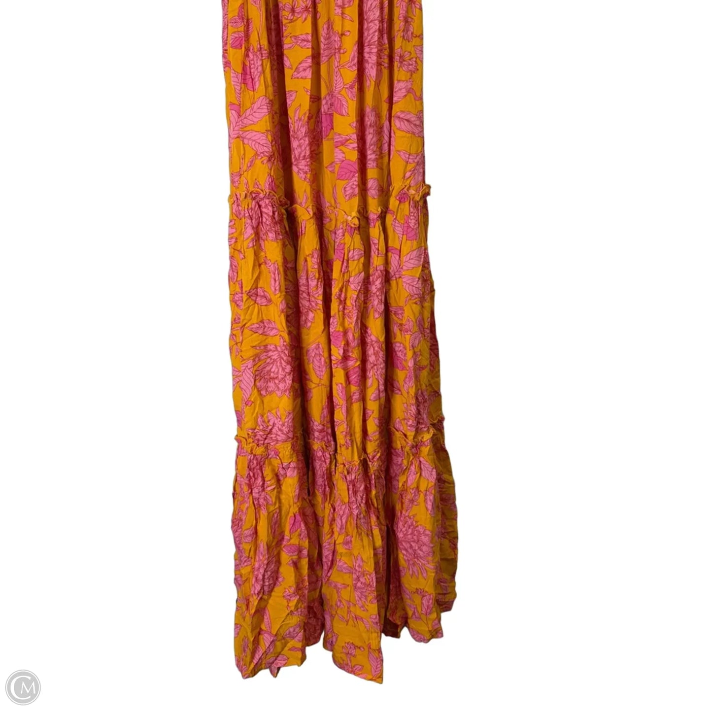Dress Casual Maxi By Abel The Label In Orange & Pink, Size: Xs