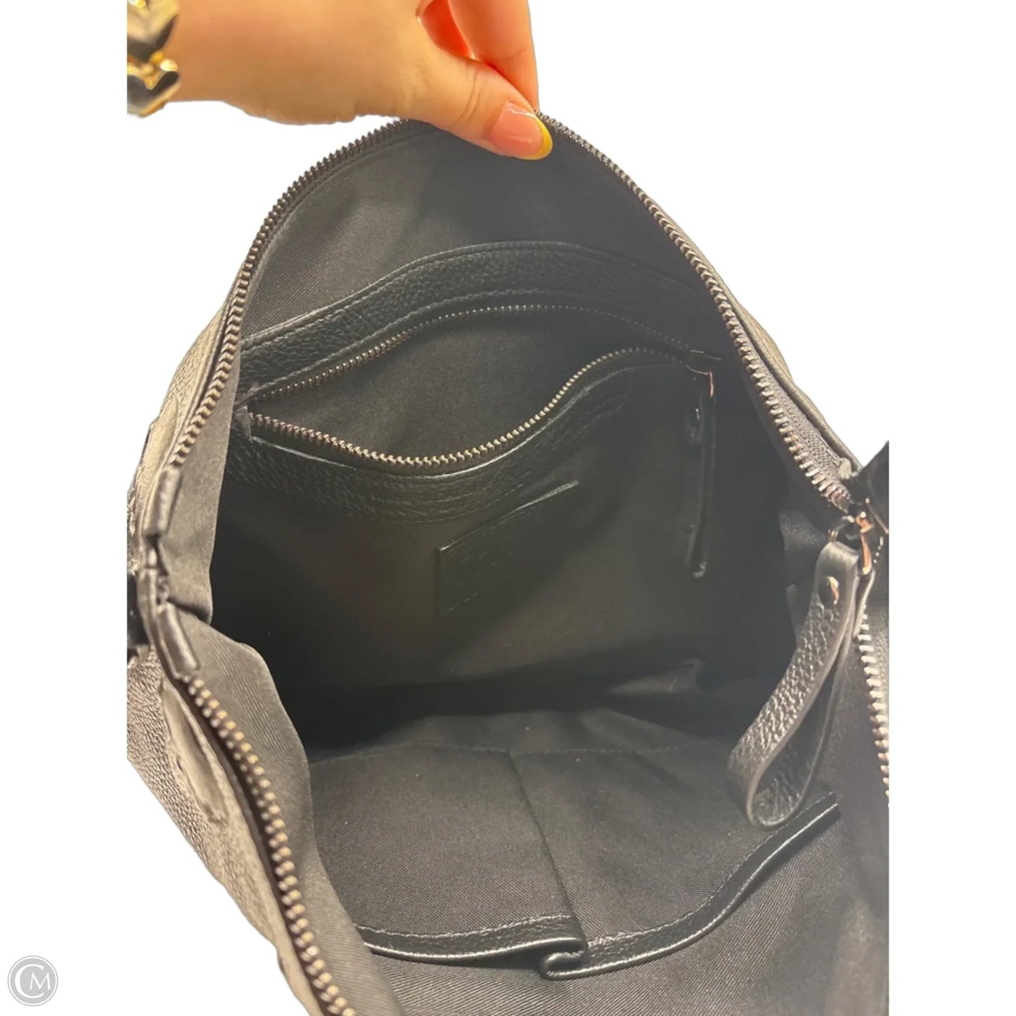 Crossbody Leather By Clothes Mentor, Size: Large