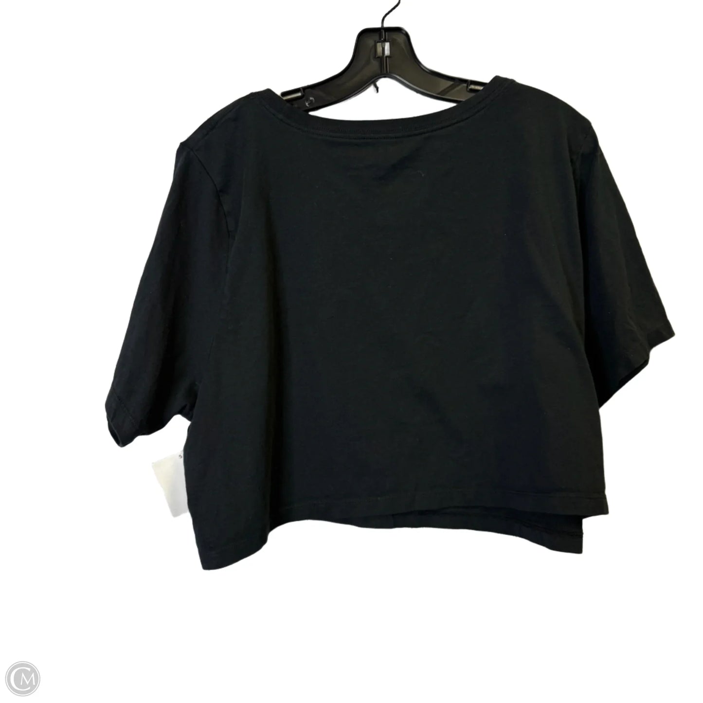 Athletic Top Short Sleeve By Nike Apparel In Black, Size: 1x