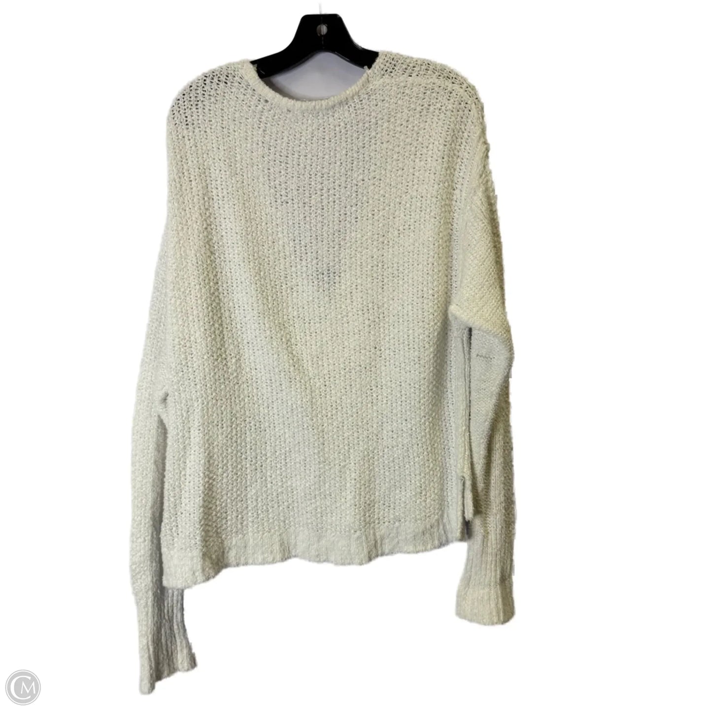 Sweater By Free People In White, Size: S