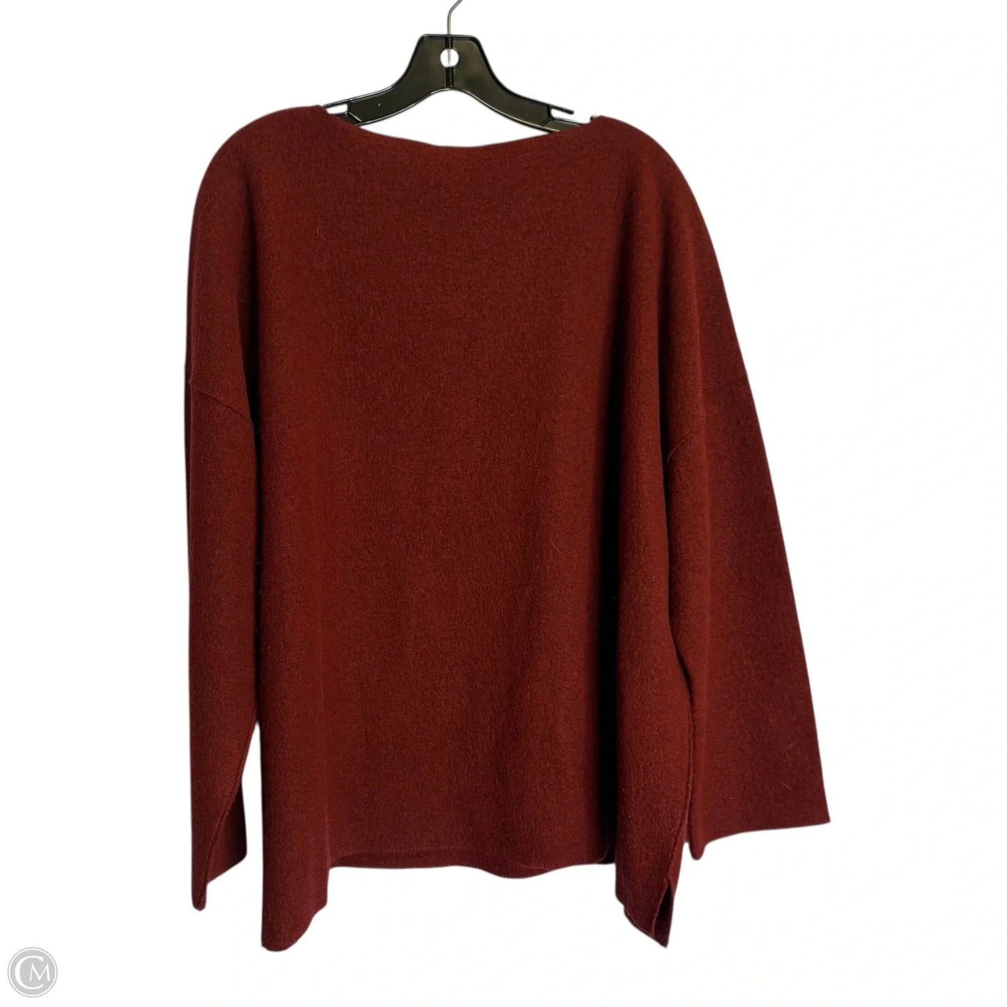 Sweater By Eileen Fisher In Red, Size: Xl
