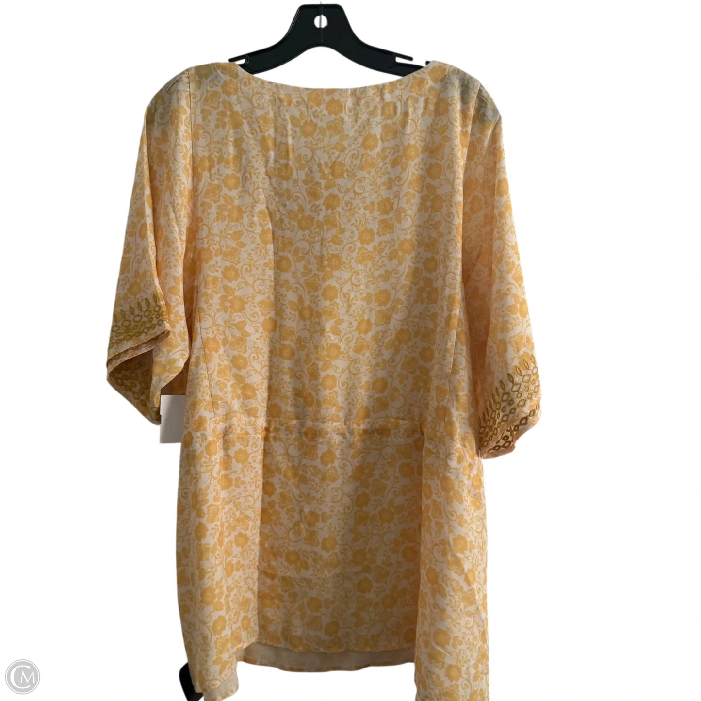 Top Short Sleeve By One September In Yellow, Size: M
