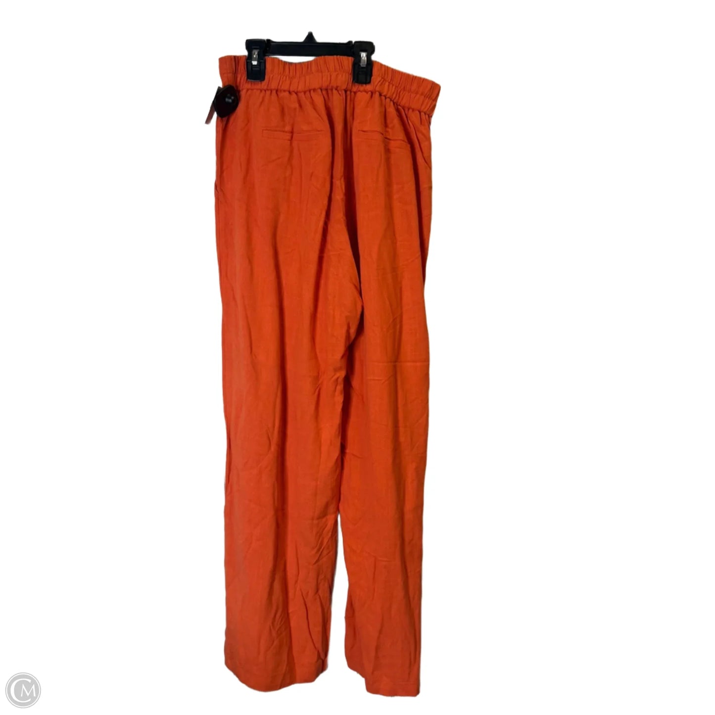 Pants Wide Leg By Monteau In Orange, Size: L