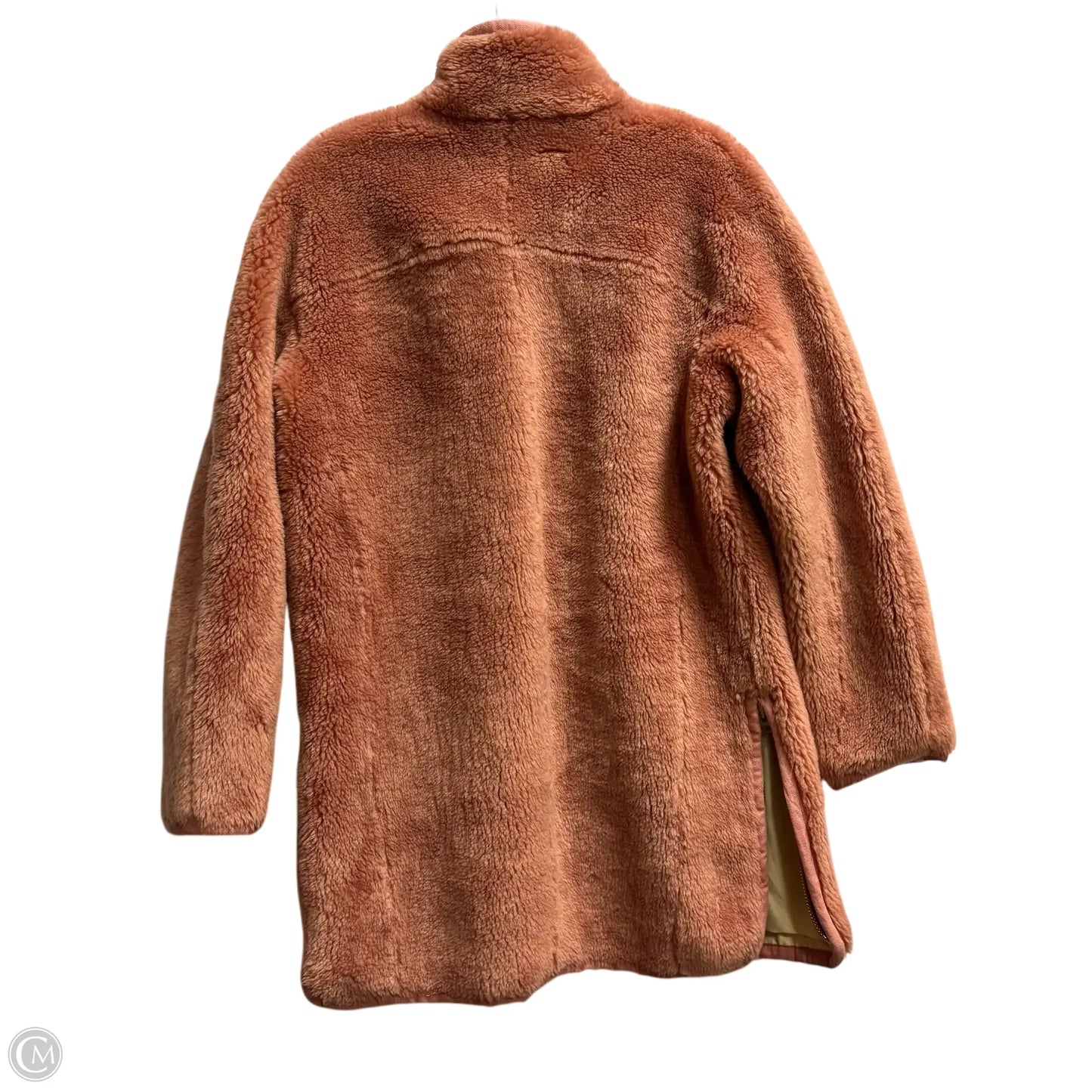 Coat Faux Fur & Sherpa By J. Crew In Pink, Size: Xxs