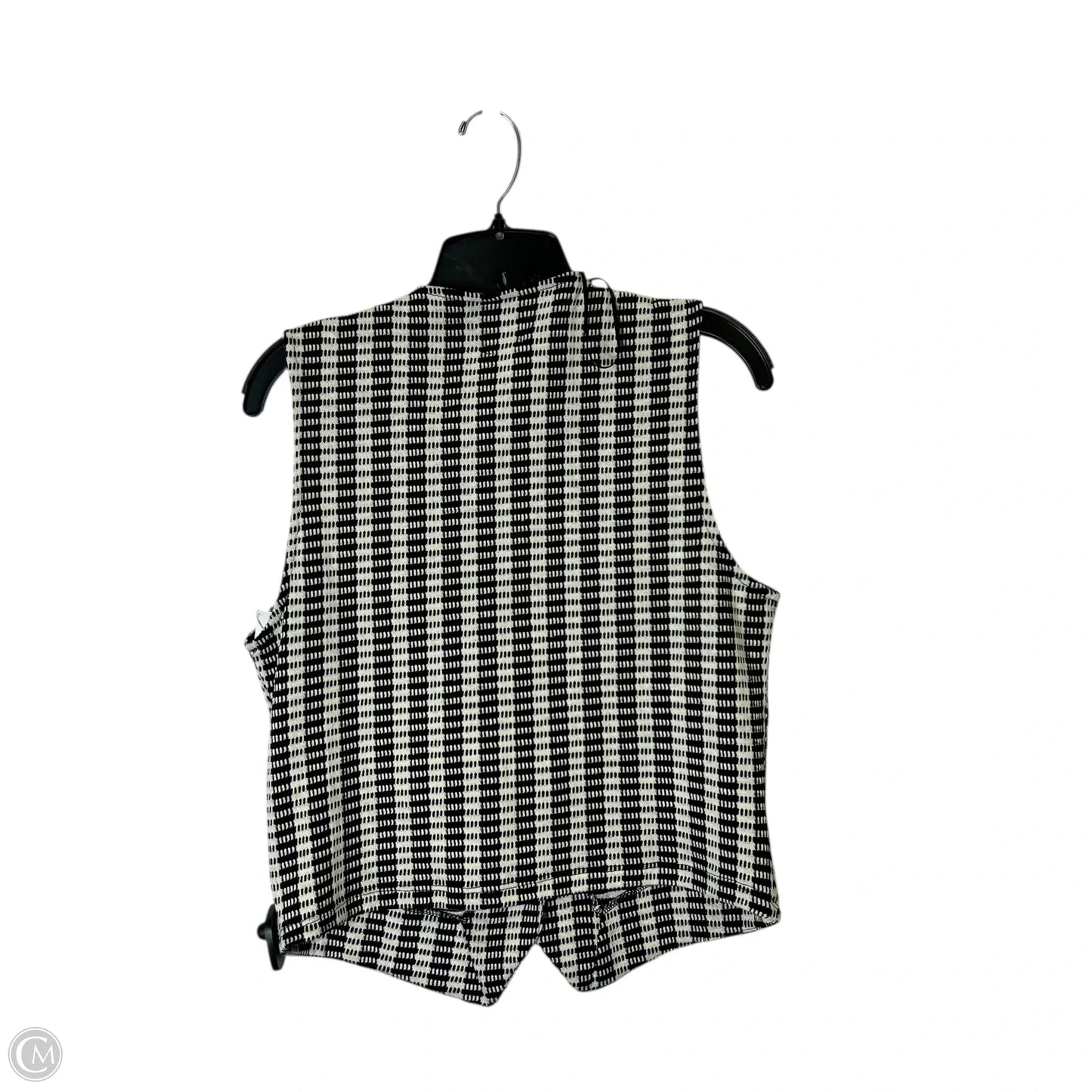 Vest Other By Zara In Black & White, Size: M