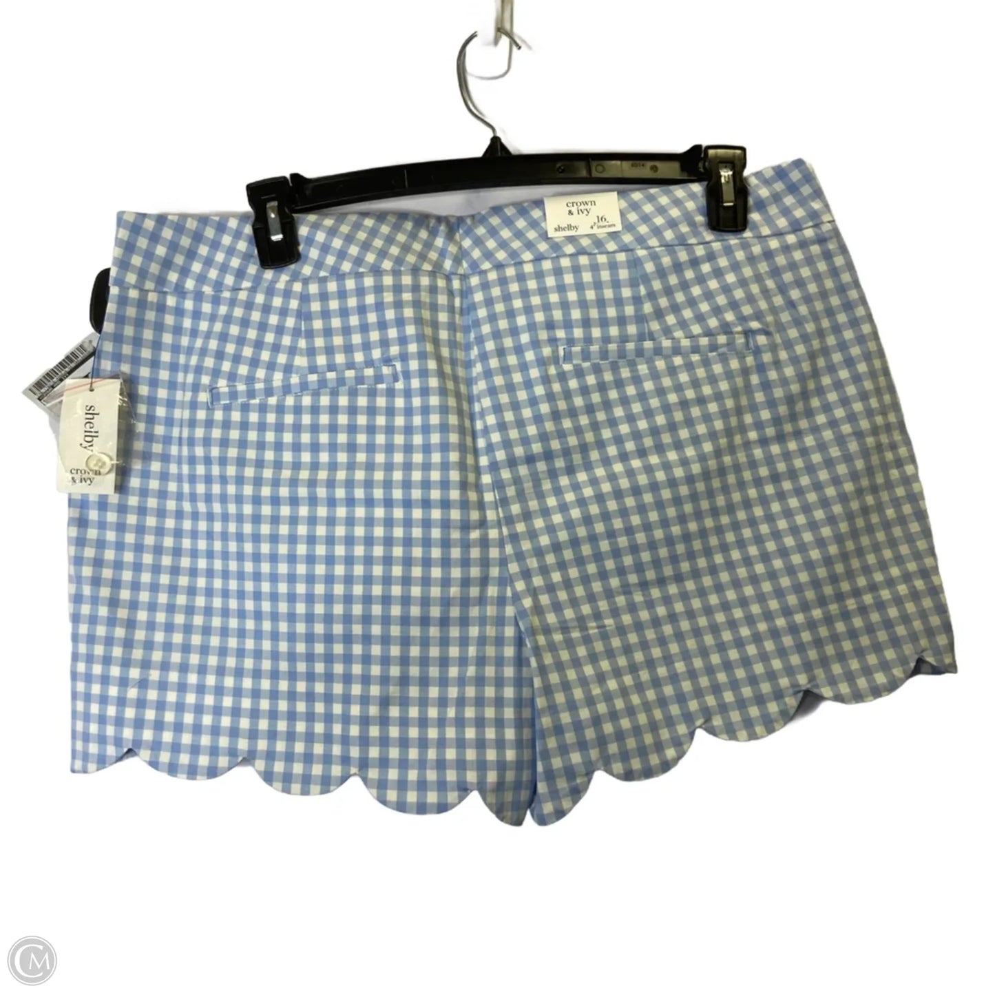 Shorts By Crown And Ivy In Blue, Size: 16