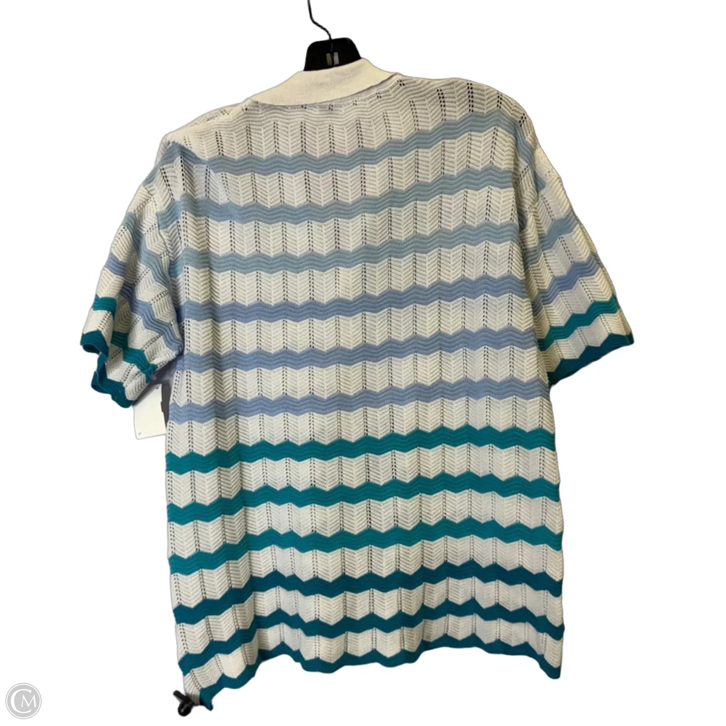 Top Short Sleeve By Clothes Mentor In Blue, Size: S