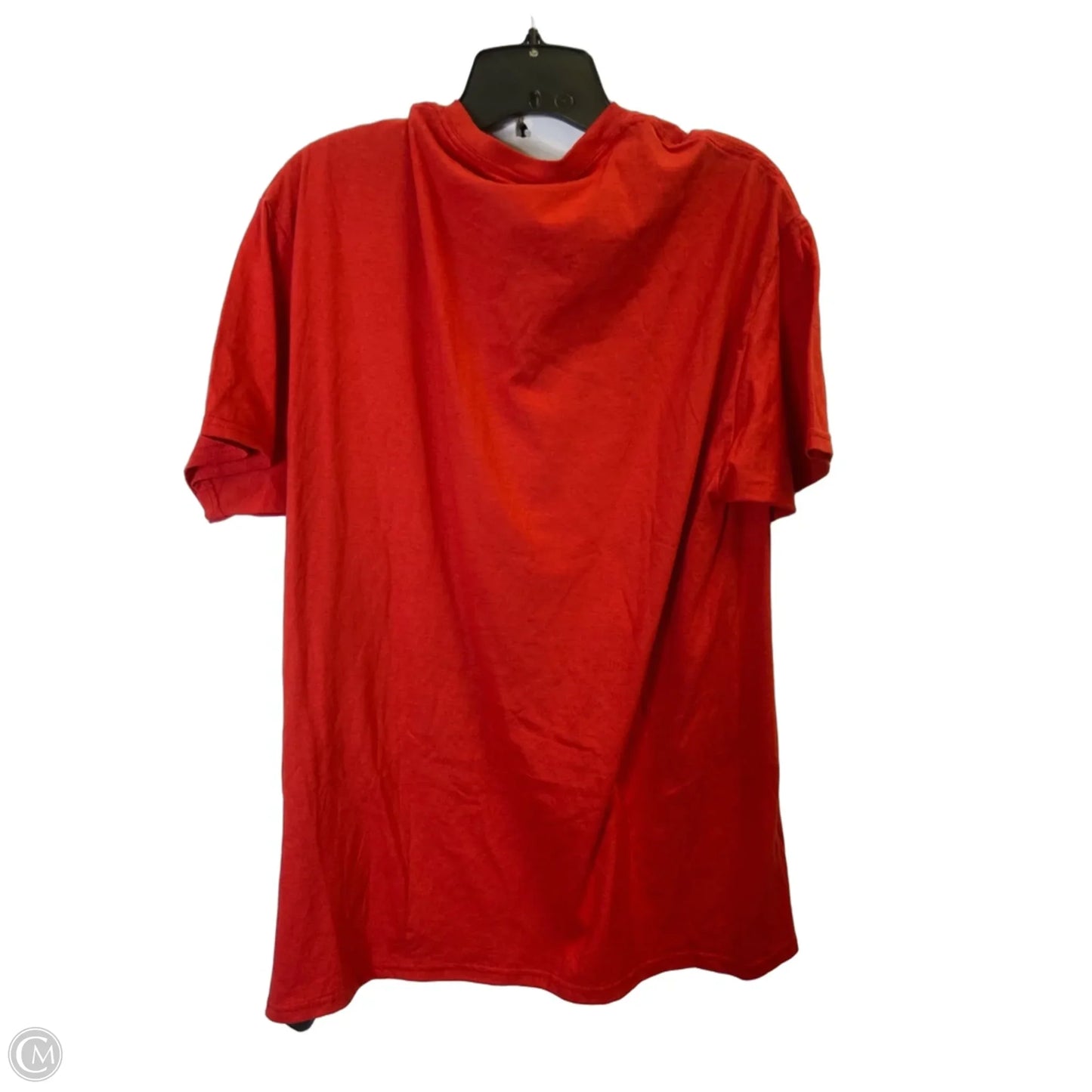 Top Short Sleeve Basic By Fruit Of The Loom In Red, Size: L